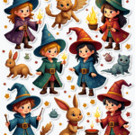 Kids Stickers - Sheet v32